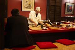 Watching Dinner being made!