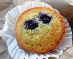 Lemon and Blueberry Friand