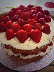 Strawberry Victoria Sponge