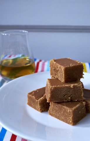 Tablet, ready to enjoy with a dram