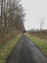 The last stretch to Cramond Brig