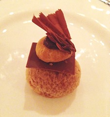 Salted Caramel and Chantilly Religieuse