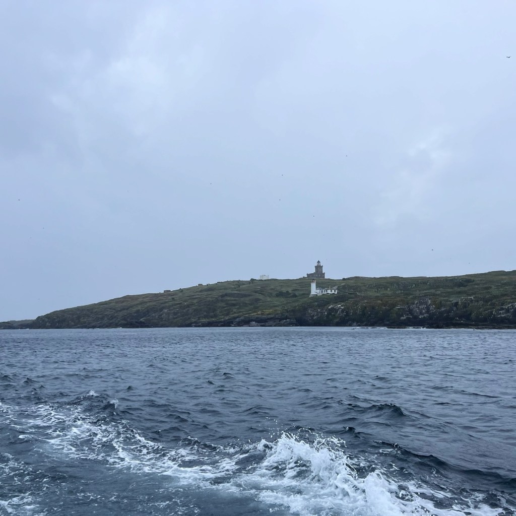 Leaving Isle of May